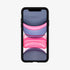 075CS27135 - iPhone 11 Pro Max Case Ultra Hybrid in crystal clear showing the back